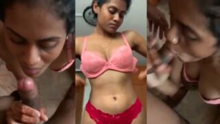 Premium Man Gets a Blow job and Licks Pussy in Tamil sex Video